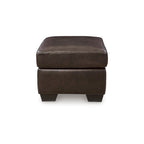 Leather and Faux Leather Ottoman