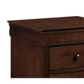 Traditional Solid Wood Nightstands, Bedroom Bedside Storage Cabinet, Living Room Side Table with Drawers, Entry Side Table