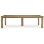 Tavolo da pranzo allungabile marrone chiaro - 113 x 274,3 x 76,5 cm