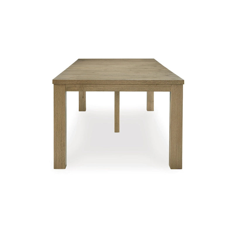 Tavolo da pranzo allungabile marrone chiaro - 113 x 274,3 x 76,5 cm
