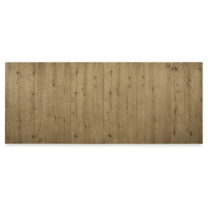Tavolo da pranzo allungabile marrone chiaro - 113 x 274,3 x 76,5 cm