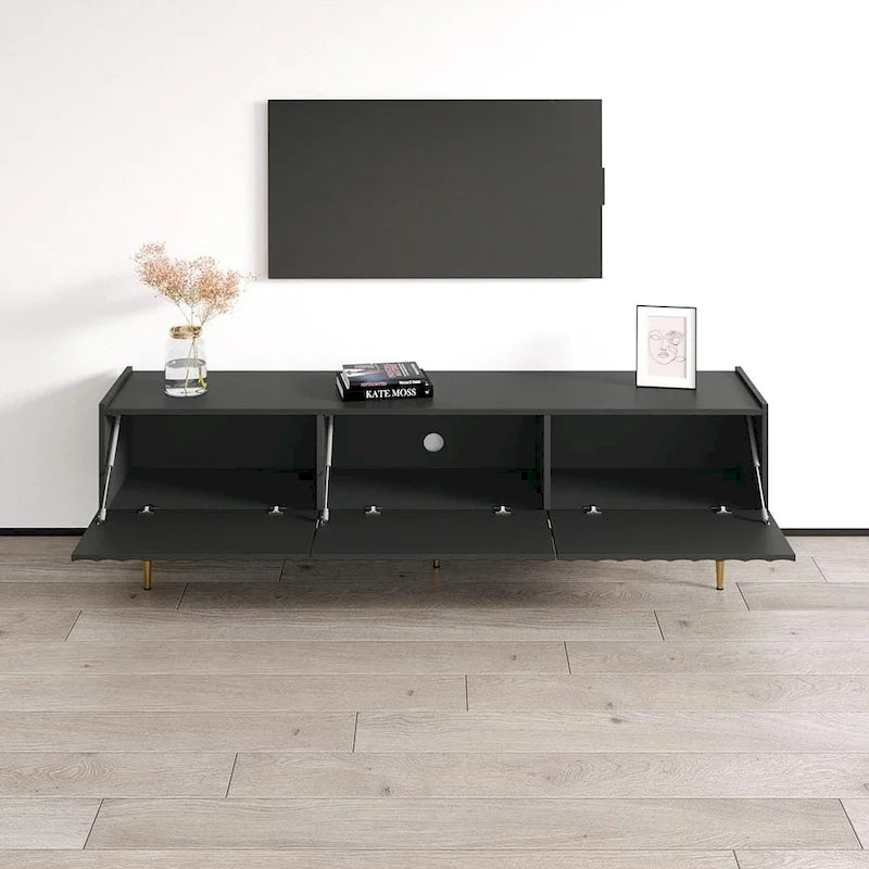 Modern hoogglans tv-meubel voor tv's tot 80 inch