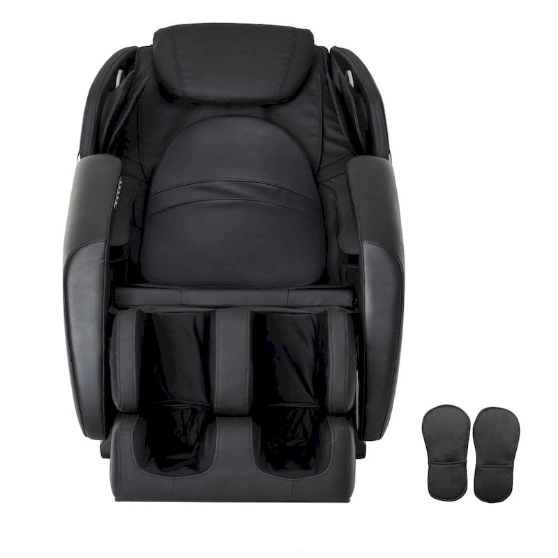 Sillón reclinable de masaje de gravedad cero con calor y rodillos para pies