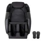 Sillón reclinable de masaje de gravedad cero con calor y rodillos para pies