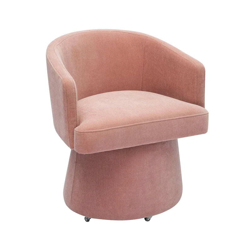 Silla de escritorio con ruedas de chenilla reciclada