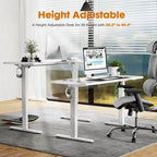 55 x 24-Inch Electric Height-Adjustable Standing Desk