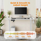 55 x 24-Inch Electric Height-Adjustable Standing Desk
