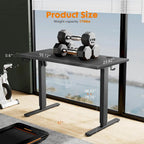 55 x 24-Inch Electric Height-Adjustable Standing Desk